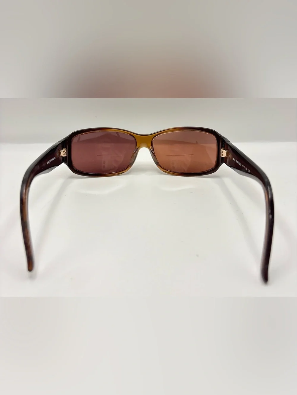 Saks Fifth Avenue 52/S Brown Oval Sunglasses Frames Only